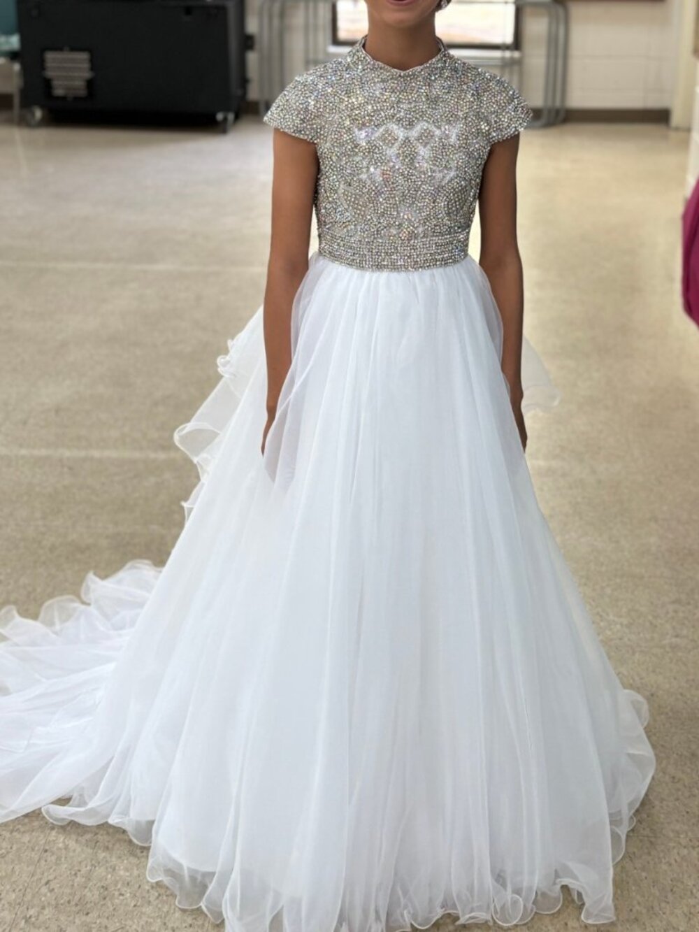 Size 10 Yunyun He pageant dress